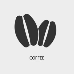 Coffee vector icon illustration sign