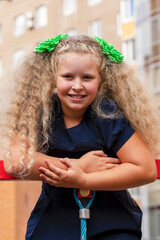 girl , playground, joy teenager