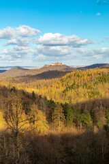 Frühlingsspaziergang durch den Südwesten des Thüringer Waldes mit Blick auf die Wartburg - Eisenach - Thüringen
