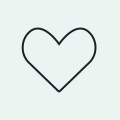 Love vector icon illustration sign