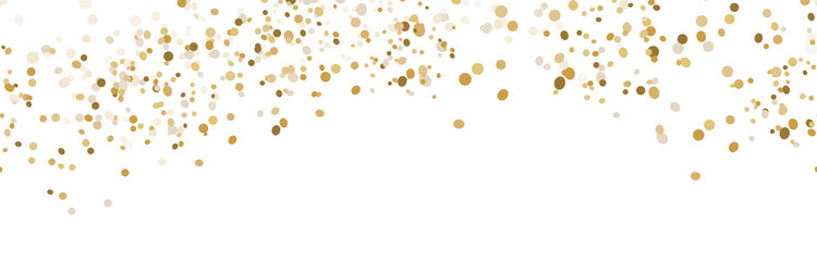 seamless golden confetti sylvester background