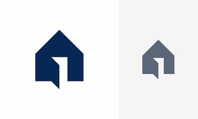 Home logo design. home icon, logo design template
