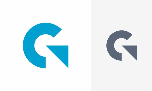Letter G logo. icon design. Template elements. Geometric abstract logos