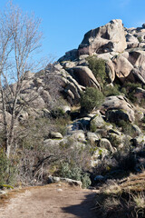 Cancho de los Brezos en  La Pedriza. Madrid. Espa&ntilde;a.