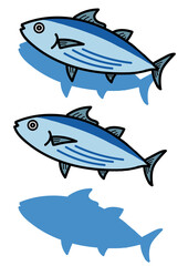 カツオのイラスト