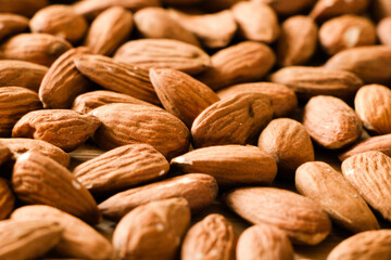 Almonds full frame