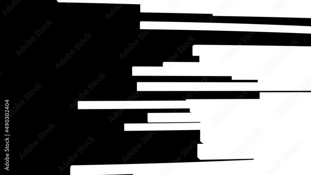 Poster abstract blue stripes on dark background with alpha channel. transition for your videos. computer ge