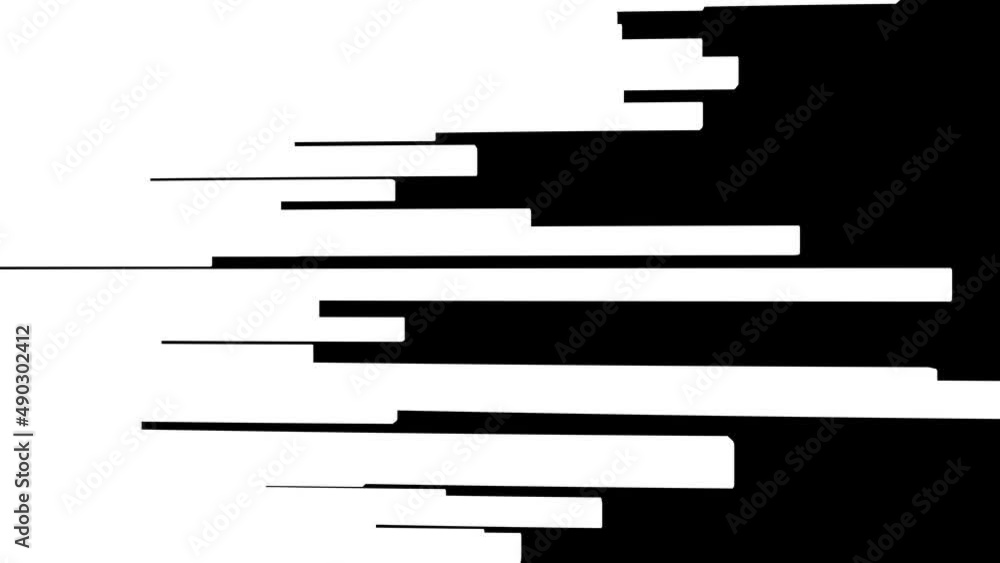 Poster abstract pink stripes on dark background with alpha channel. transition for your videos. computer ge