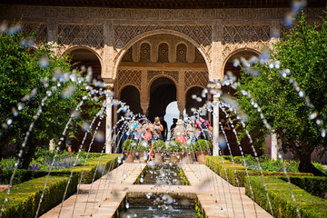 fountain in the park