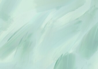 Background of oil paint strokes of green color gradient