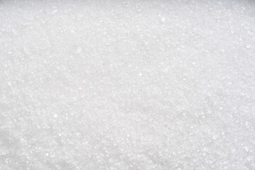 Detailed and large close up shot of salt.