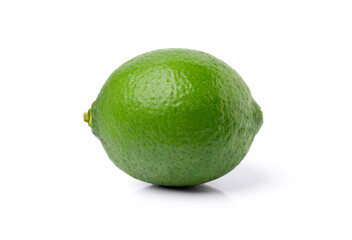 lime isolated on white background