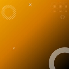 Yellow and black color gradient banner background design