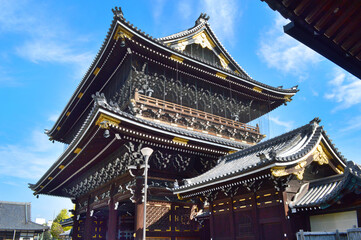 Fototapeta premium 京都市東本願寺の御影堂門