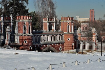 Tsaritsyno is a palace and park ensemble in the south of Moscow; it was founded at the behest of...
