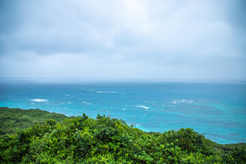 Fototapeta premium 宮古島 牧山展望台から望む絶景