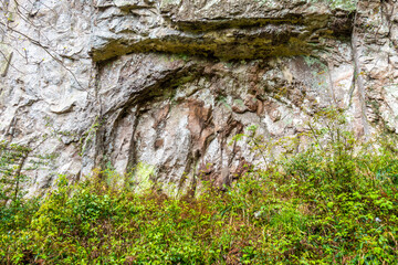 Scenery of Yandang Mountain National Geopark, Wenzhou city, Zhejiang Province, China
