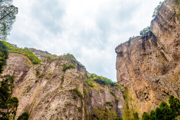 Scenery of Yandang Mountain National Geopark, Wenzhou city, Zhejiang Province, China