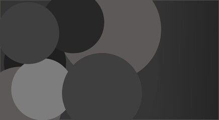 black and white circle