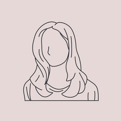 illustration of a woman