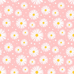 flower seamless pattern background. vector illustration