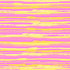 Seamless repeating pattern with hand drawn futuristic abstract bright stripes Y2K bug style, for surface design and other design projects