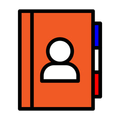 notebook user icon