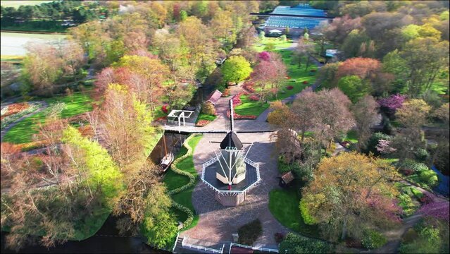 De keukenhof - tulpen in Nederland,