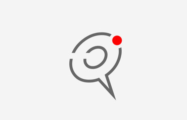 Q alphabet letter icon logo design. Creative template for company