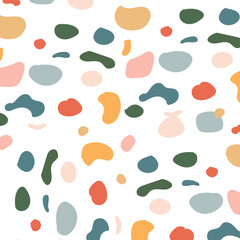 seamless pattern with colorful colors