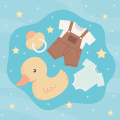 baby duck and clothes