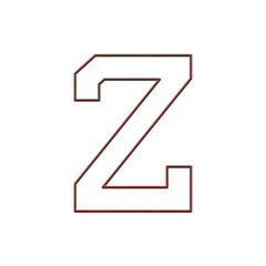 Alphabet Font Embroidery Cross Stitch Design