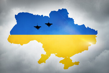Intervention avion de guerre en Ukraine