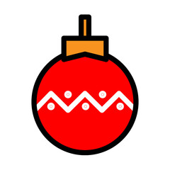  christmas ball icon