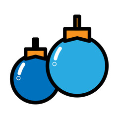  christmas ball icon