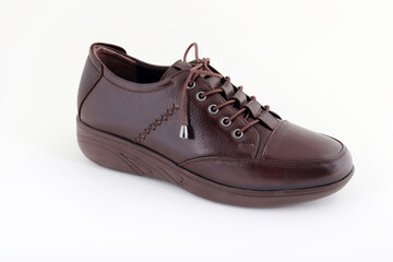 Leather and comfortable women's shoes.