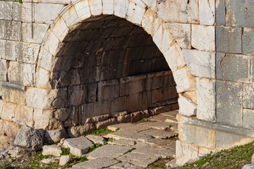 The Letoon was a sanctuary of Leto, important religious centres. Located in Fethiye, Turkey. UNESCO World Heritage Site.