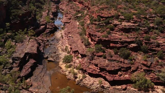 Kalbarri National Park Z Bend Lookout Panoramic Shot