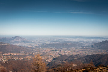 Landscape of the Susa Valley of  Piedmont,  Italy