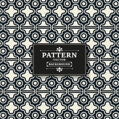 black ornament line pattern background