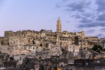 Fototapeta premium Beautiful view of Matera. City of Basilicata.