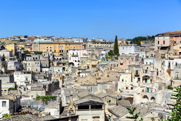 Beautiful view of Matera. City of Basilicata.