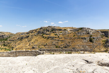 Beautiful view of Matera. City of Basilicata.