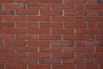 red brick wall