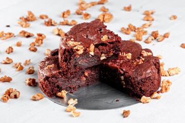 brownie with nuts