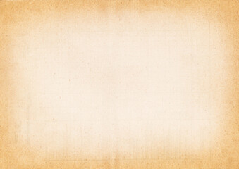 Texture of old brown or yellow paper with scratches. Texture of retro paper, parchment