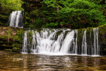Fototapeta na wymiar Sgwd Ddwli Isaf Waterfall