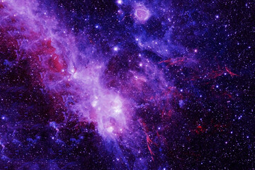 Obraz na płótnie Canvas Beautiful, bright, distant galaxy. Background texture. Elements of this image furnished by NASA