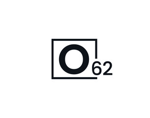 O62, 62O Initial letter logo