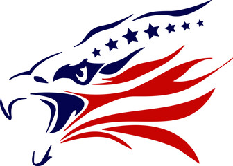 American Flag American Eagle